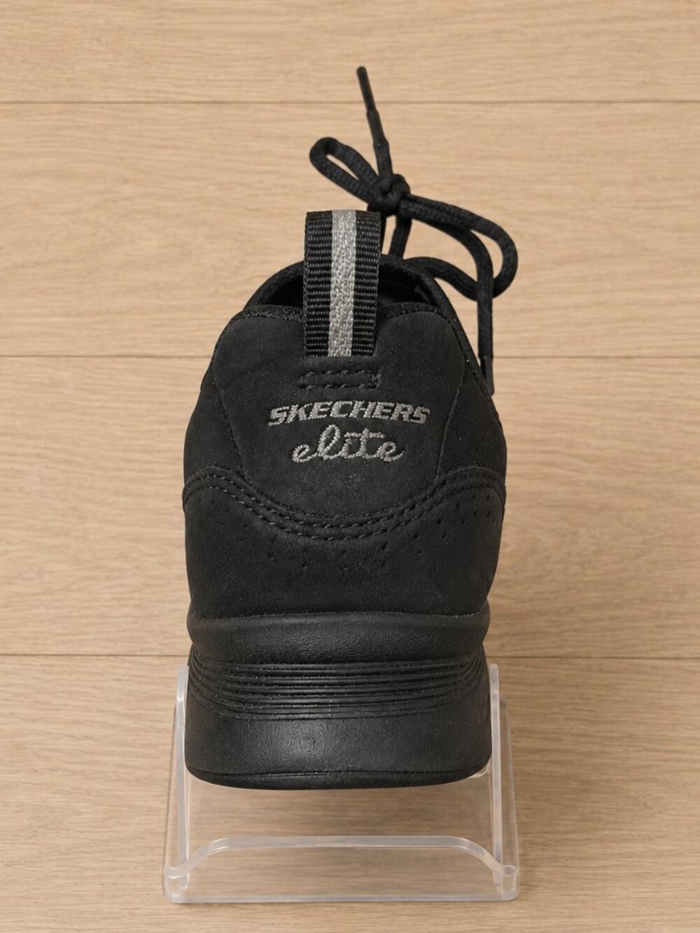 Skechers Women's Size 7.5 Sneakers Elite Flex Black - Picture 8 of 10